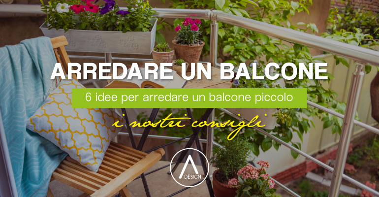 Come arredare un balcone piccolo, 6 idee